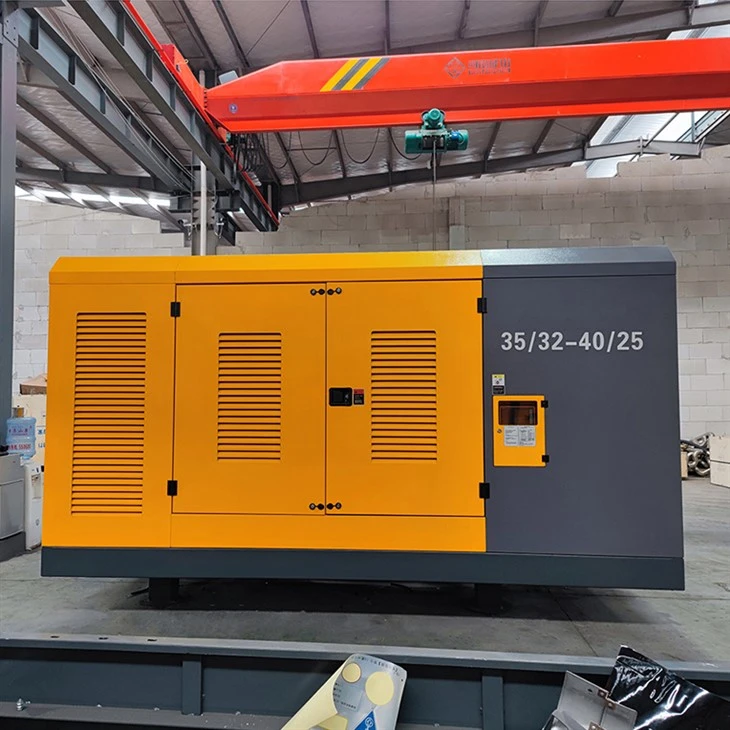 ZD-40/25 Diesel 25 Bar Large Screw Air Compressor with Two Stage Head best