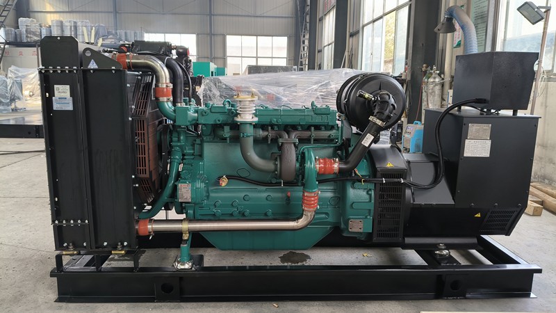 300kw Industrial Water Cooled Open Type Power Diesel Generator