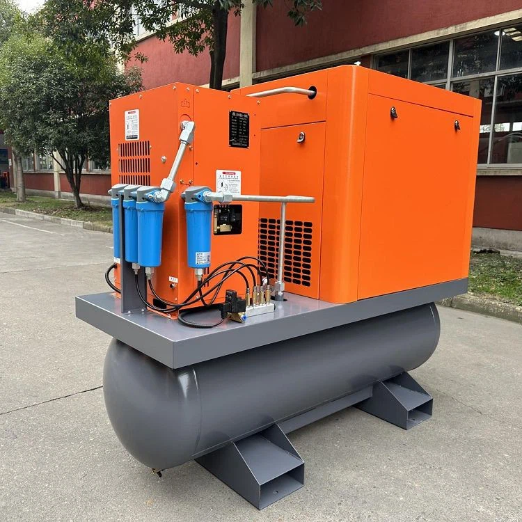 11kw all in one screw air compressor