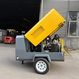 185 Cfm Best Diesel Portable Rotary Screw Compressor