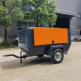 ZD330-8 Portable Pneumatic Diesel Powered Screw Air Compressor Machine
