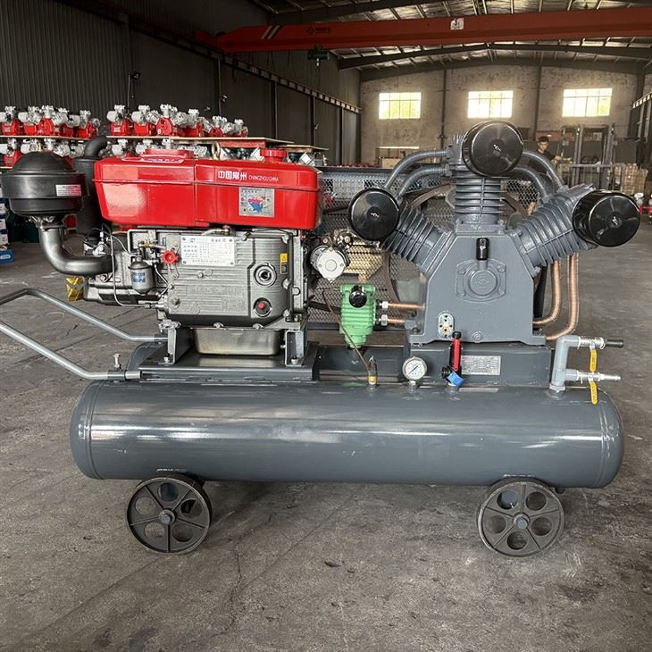 W-3.2/7 Mine Portable Diesel Piston Engine Air Compressor