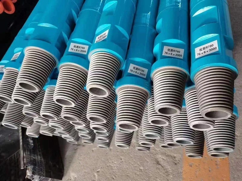 API 2-3/8 REG thread detail of ZD-89 89mm DTH drill pipe – Moderate Machine API 2-3/8 REG thread detail of ZD-89 89mm DTH drill pipe – Moderate Machine